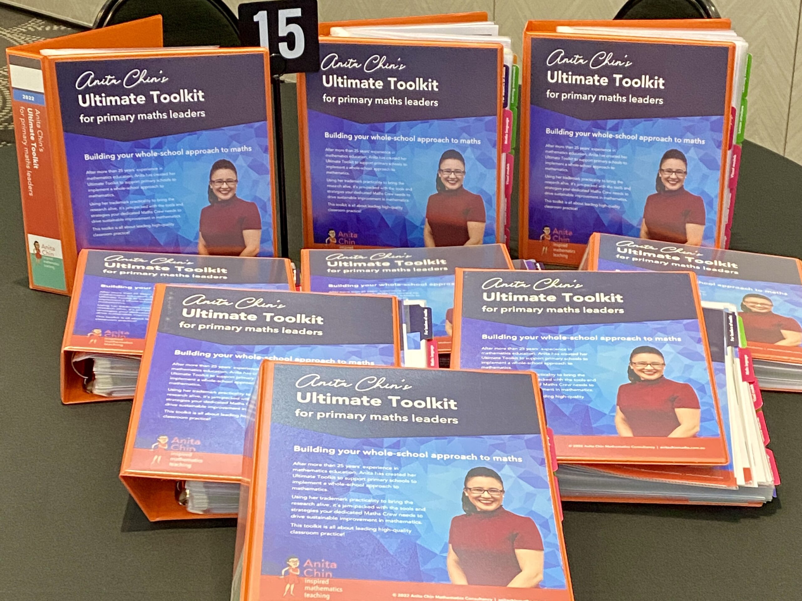 photo Leaders Toolkit folders x9 AnitaChinMaths
